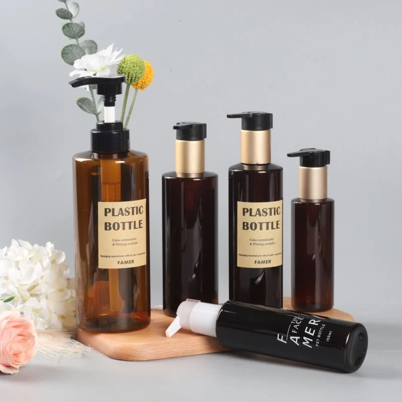 Kosmetiska plastflaskor